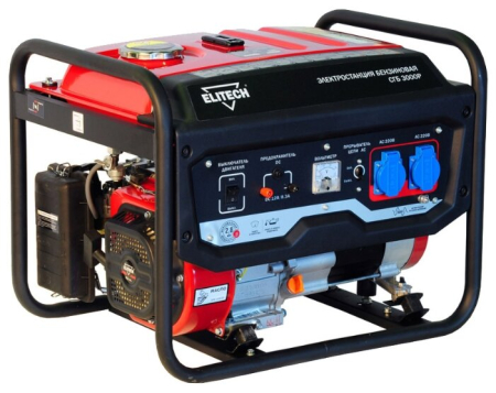 Бензиновый генератор ELITECH СГБ 3000Р