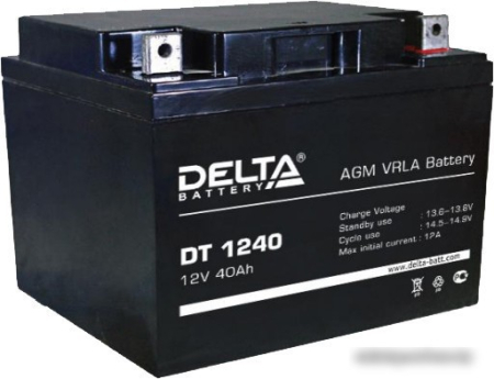 Delta DT 1240 (12В/40 А·ч)