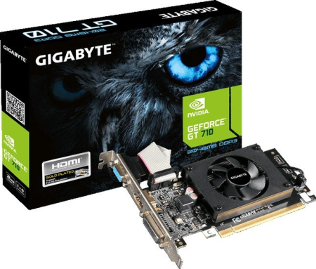 Gigabyte GeForce GT 710 2GB DDR3 [GV-N710D3-2GL]