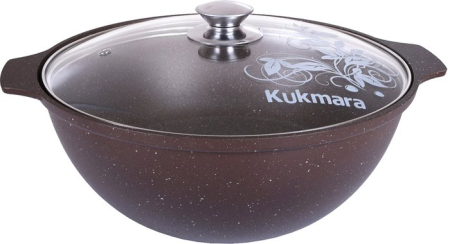 KUKMARA кмк37а а/пр литой 3,5л д/плова стекл/кр Кофейный мрамор