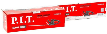 P.I.T. Кусторез электрич. PHE450-C (500Вт, 1700ход/мин, длина ножей 450мм)