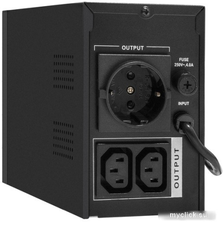 Источник бесперебойного питания ExeGate Power Back BNB-650.LED.AVR.1SH.2C13 EX292766RUS
