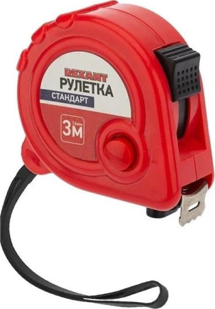 Рулетка REXANT (12-900) Стандарт, 3м х 16мм