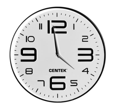 Настенные часы CENTEK СТ-7101 (белый)