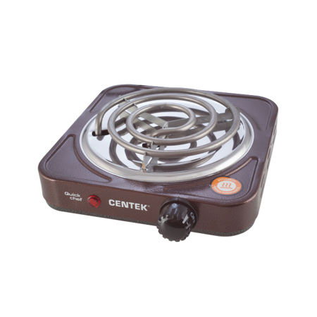 Настольная плита CENTEK CT-1508 шоколад однокомфорочная