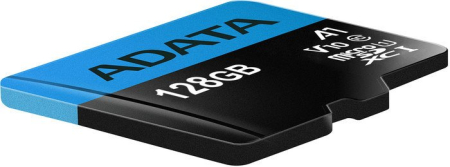 A-DATA Premier AUSDX128GUICL10A1-RA1 microSDXC 128GB (с адаптером)