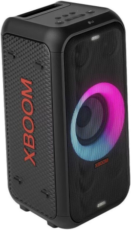 LG Музыкальный центр XBoom XL5T, 200Вт, с караоке, Bluetooth, USB, черный