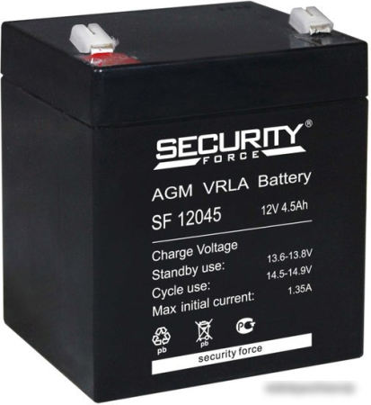 Security Force SF 12045 (12В/4.5 А·ч)