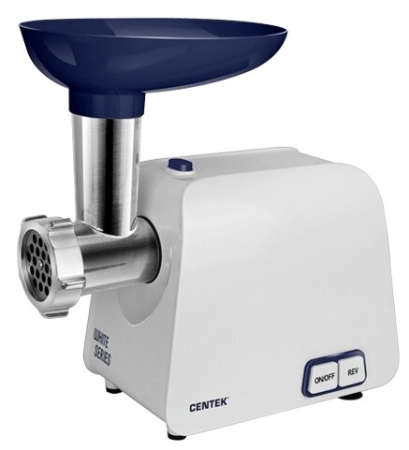 Мясорубка CENTEK CT-1621 (белый)