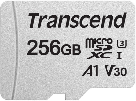 Карта памяти Transcend 300S 256GB (с адаптером)