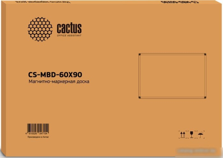 Магнитно-маркерная доска CACTUS CS-MBD-60X90
